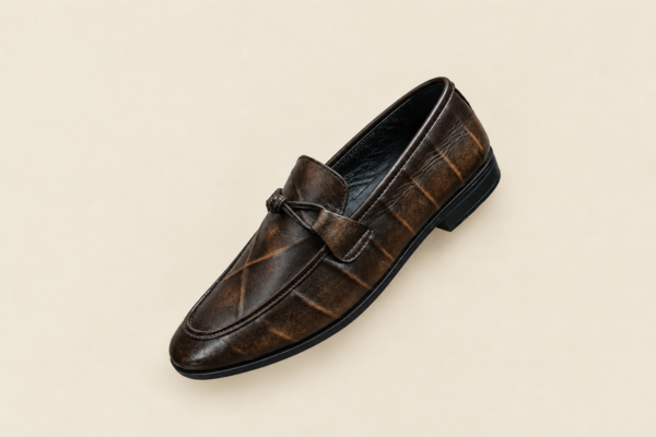 Brown Leather Loafers